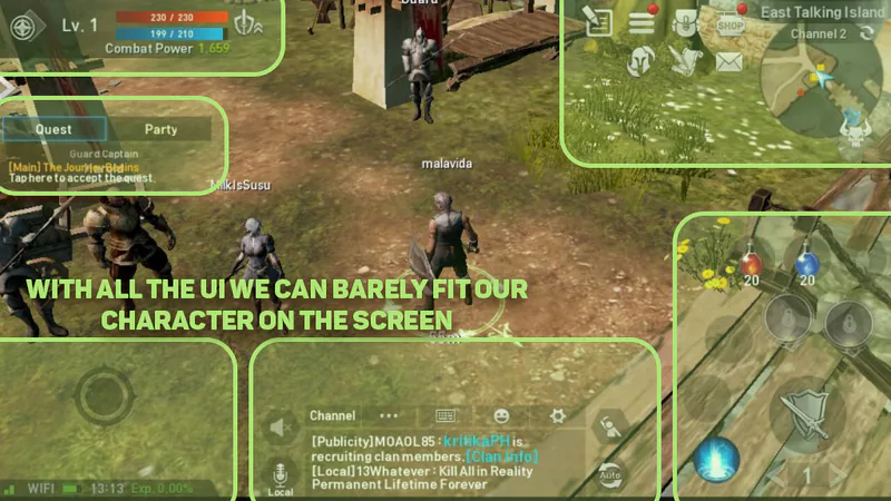 UX in Lineage 2: Revolution