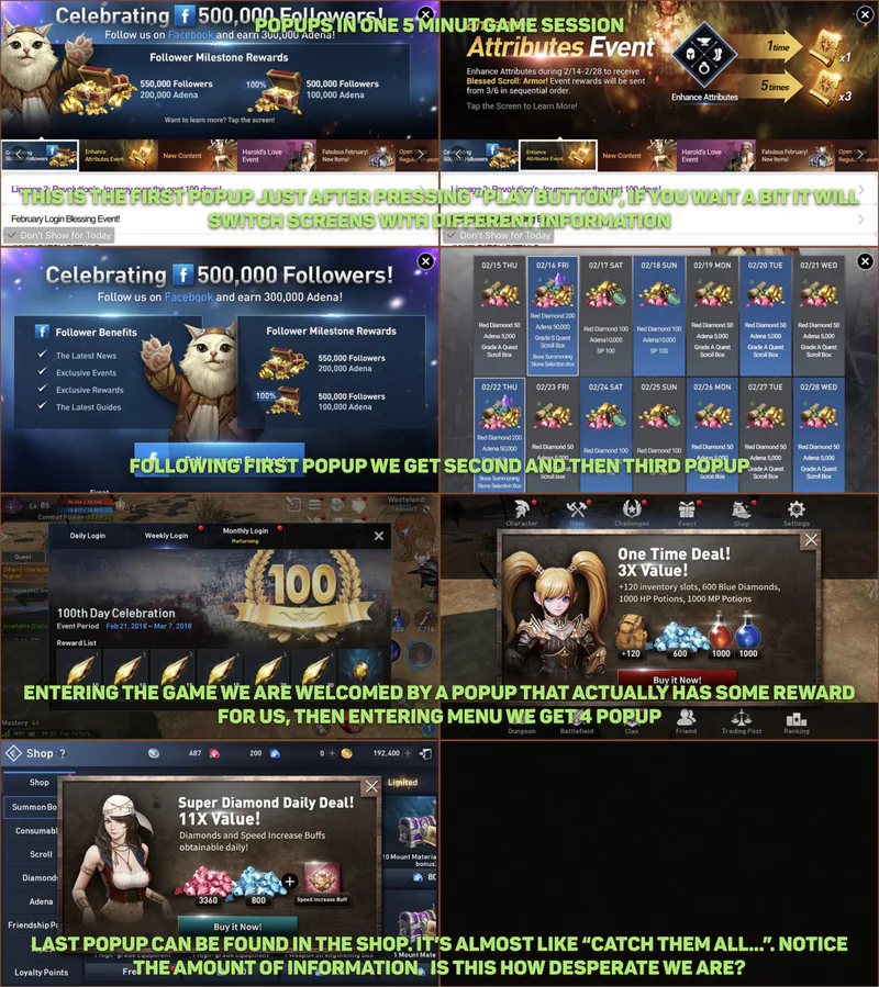 UX in Lineage 2: Revolution — Part 2
