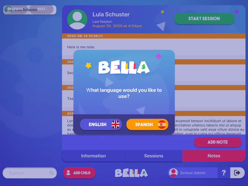 Bella - User Interface — image 2
