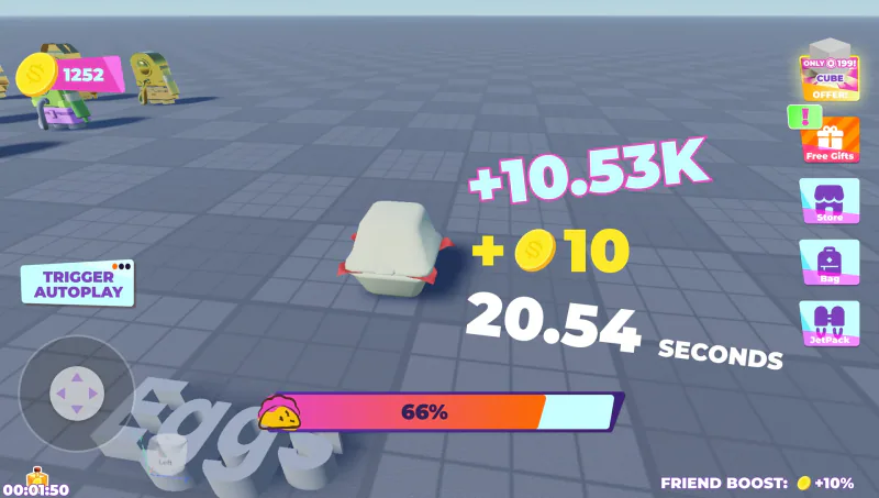 Raining Tacos UI/UX Design - Roblox Game — image 7