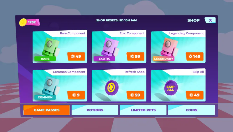 Raining Tacos UI/UX Design - Roblox Game — image 11