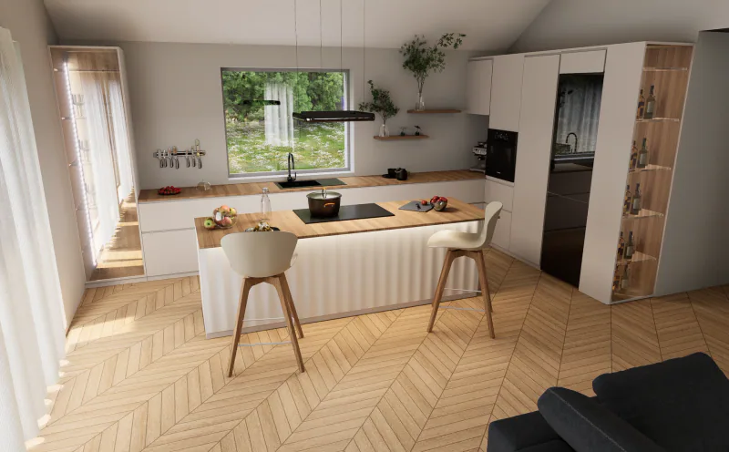 Kitchen Visualization for Family — image 1
