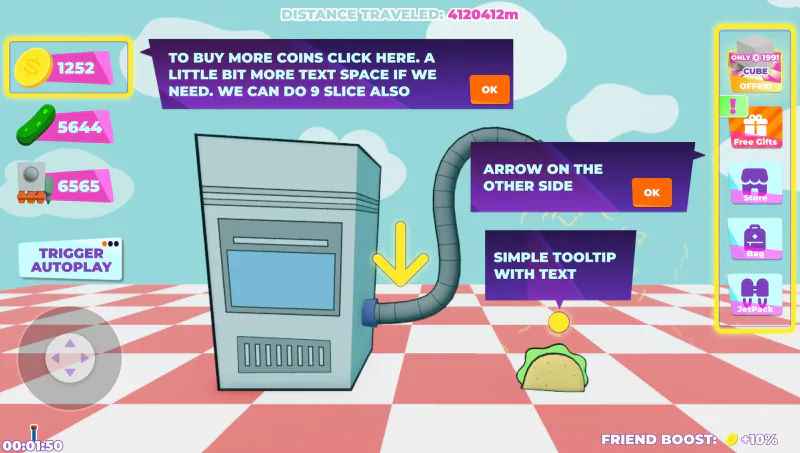 Raining Tacos UI/UX Design - Roblox Game — image 6