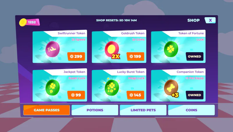 Raining Tacos UI/UX Design - Roblox Game — image 19