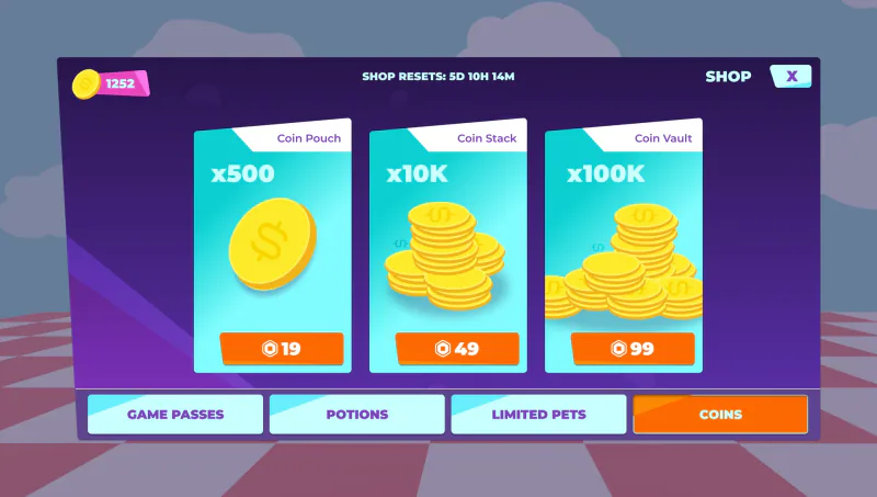 Raining Tacos UI/UX Design - Roblox Game — image 18